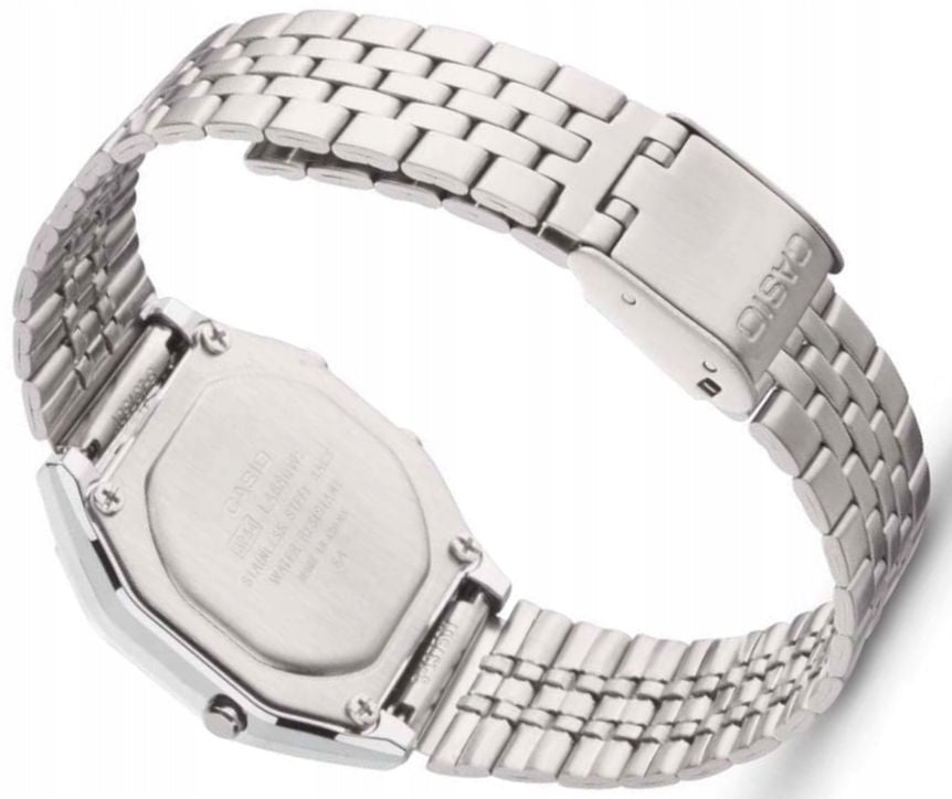 RETRO WOMEN'S WATCH CASIO LA680WEA-1EF DIGITAL CLASSIC WITH BACKLIGHT Brand CASIO
