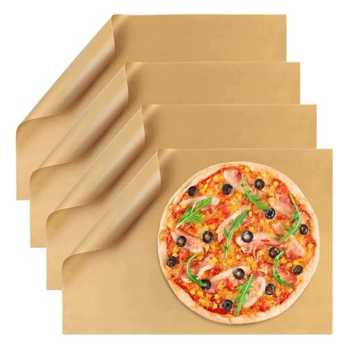 REUSABLE BAKING FILM TEFLON BROWN 4 PCS. for home Brand no brand