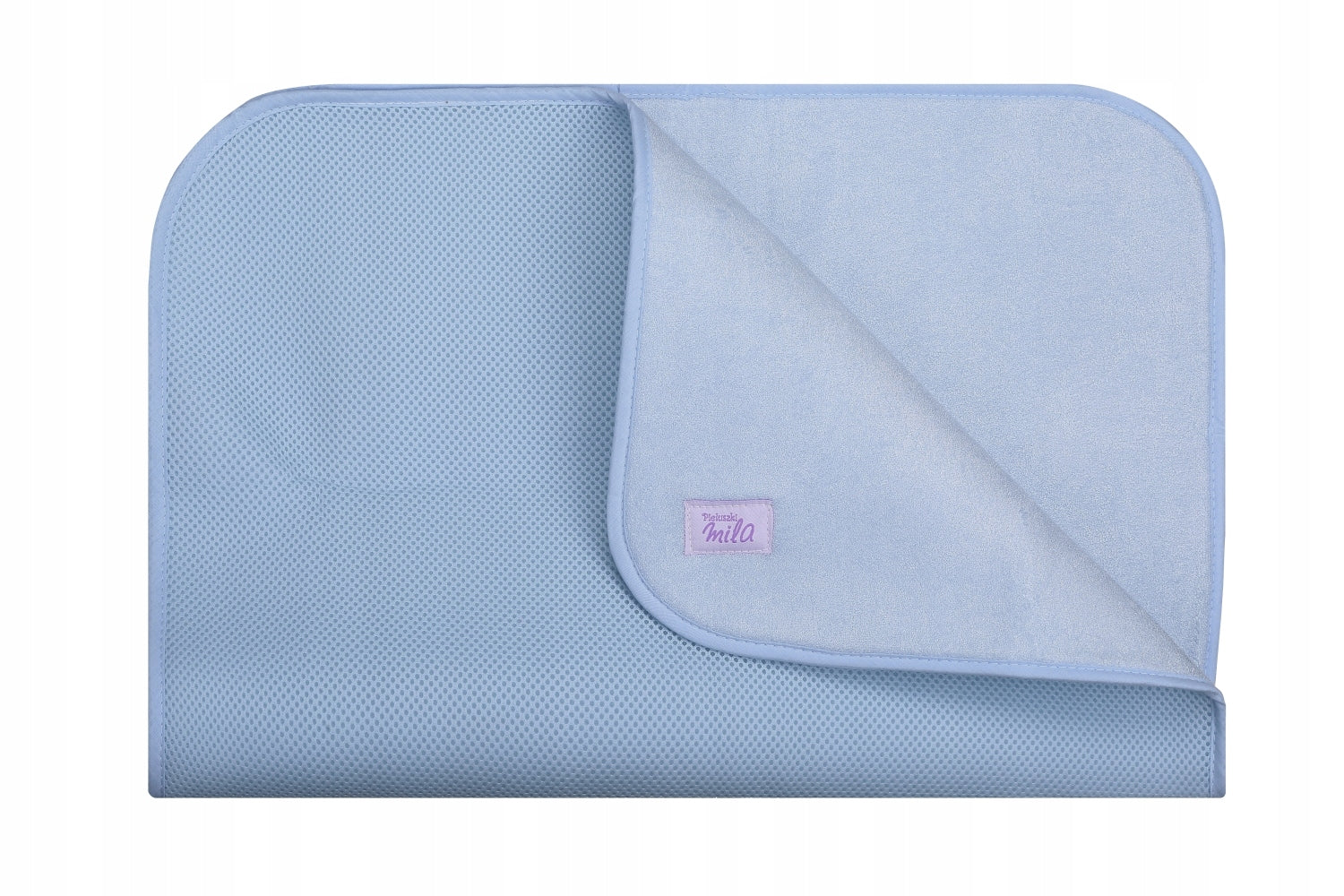 REUSABLE changing mat 50x70 soft backing for boy BLUE EAN (GTIN) 5903126859512