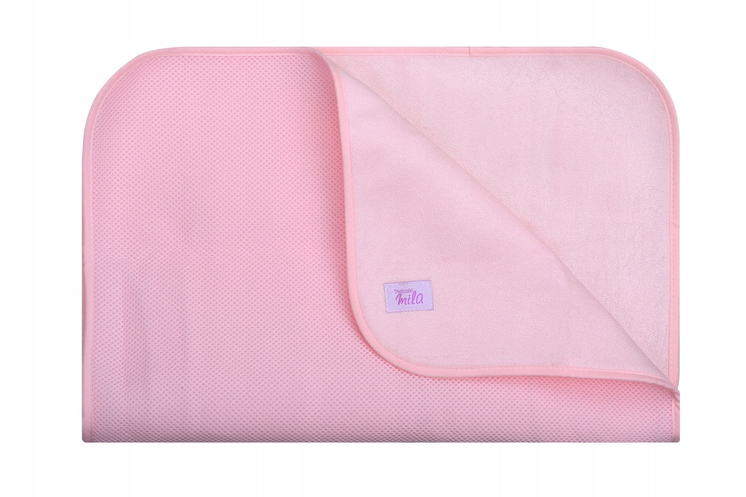 REUSABLE changing table mat 50x70 soft backing for girls PINK Manufacturer code 5903126859505