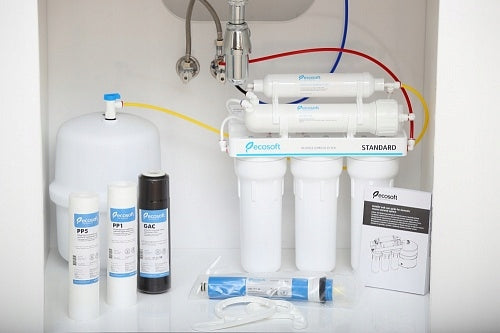 REVERSE OSMOSIS FILTER WITH MINERALIZATION SUBSINK STANDARD FOR DRINKING WATER Brand Ecosoft