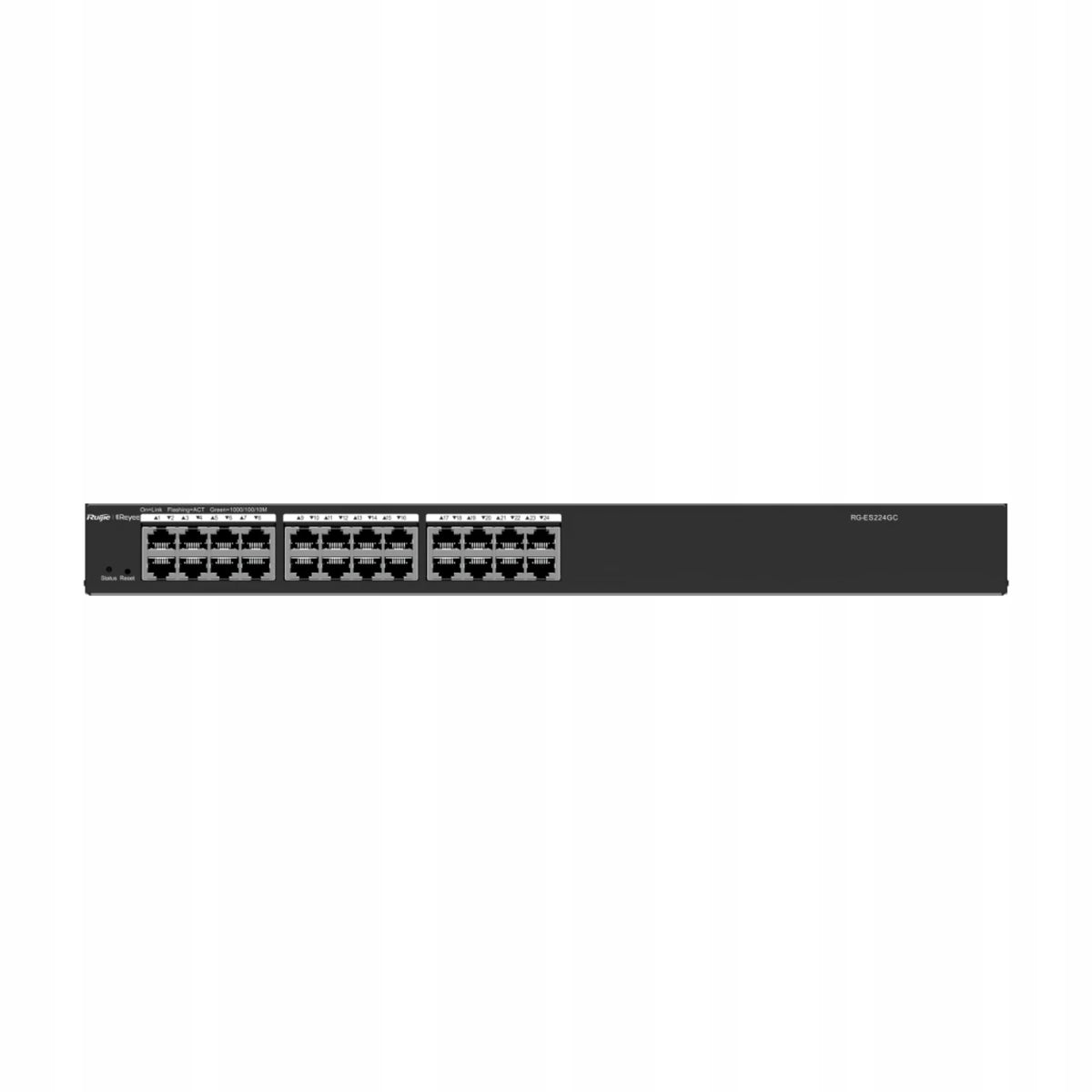REYEE RG-ES224GC - MANAGED SWITCH, 24-PORT, RACK, GIGABIT ETHERNET Manufacturer code RG-ES224GC