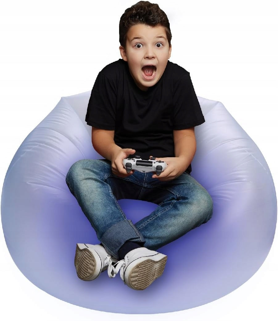 RGB LED inflatable chair glowing pouf remote control Manufacturer code rgb