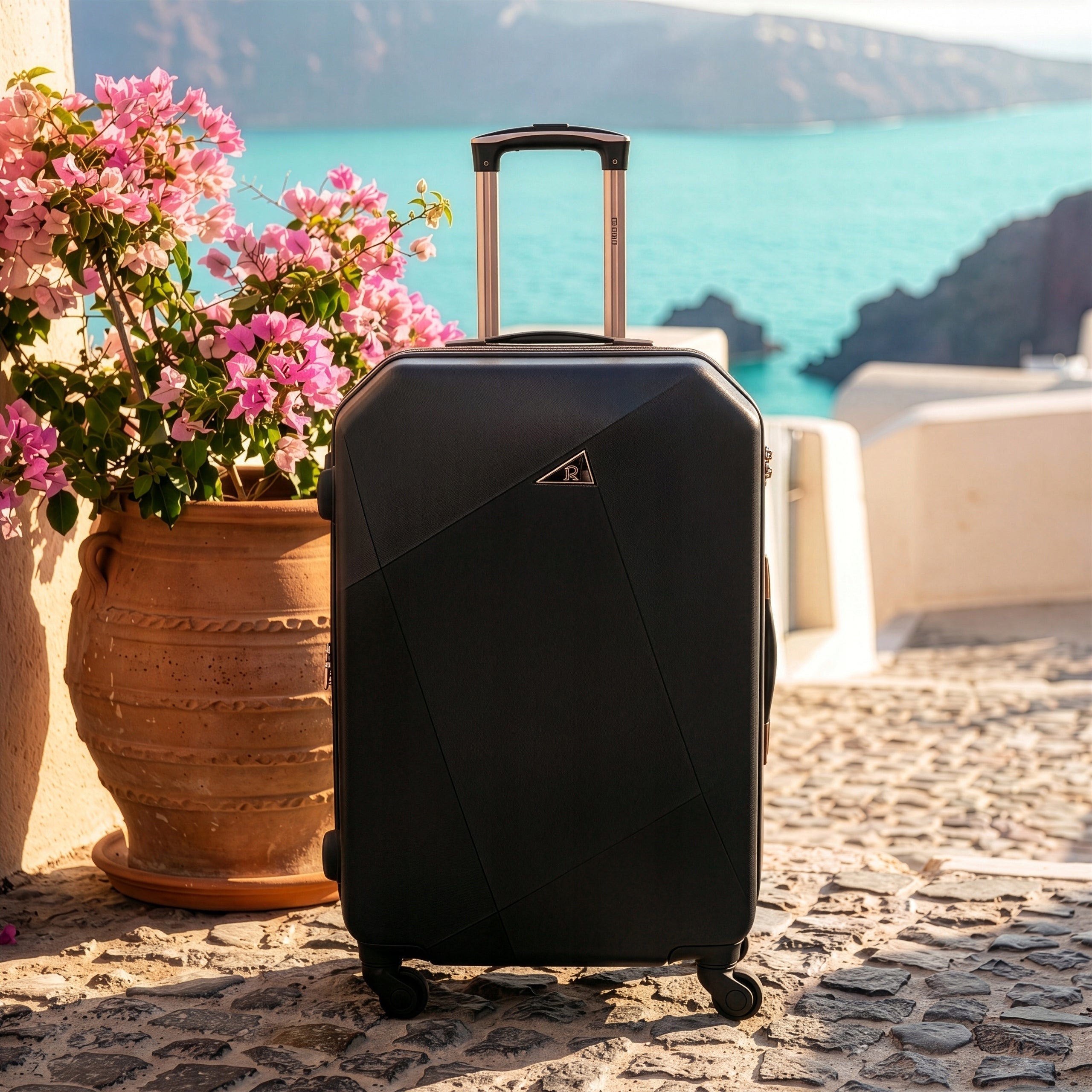 RGL MEDIUM TRAVEL SUITCASE BAG XL 4 WHEELS LUGGAGE COMBINATION LOCK TSA Manufacturer code walizka rgl średnia