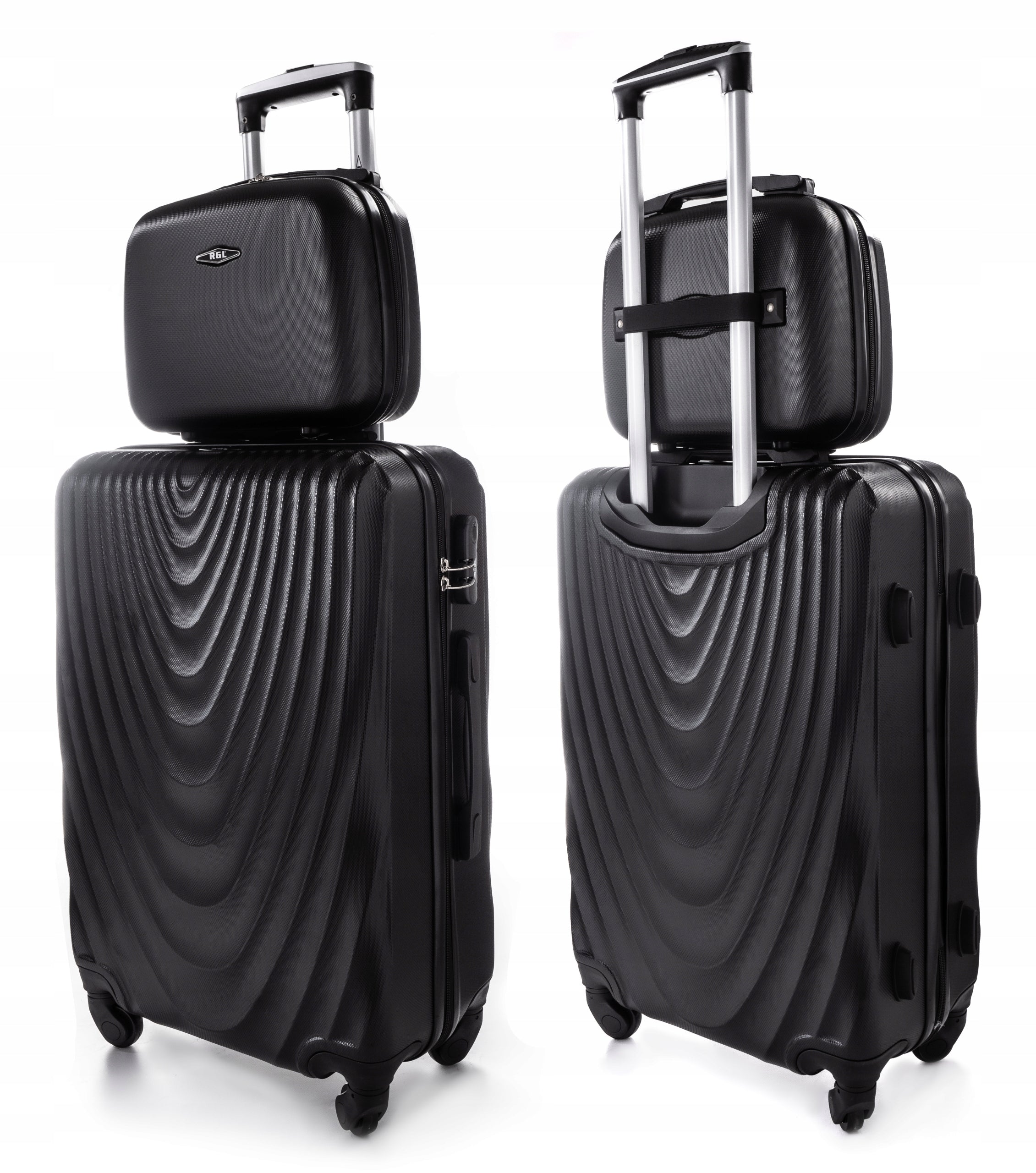 RGL SET 2in1 LARGE SUITCASE XXL TRAVEL + CHEST BAG COSMETIC BAG Width (longer edge) 50 cm