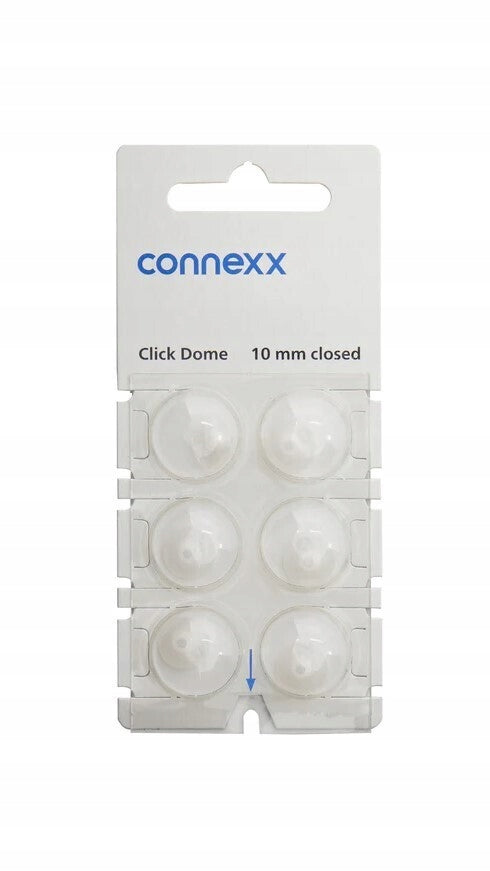 RIC dome 10 mm closed for hearing aid SIGNIA 6pcs.