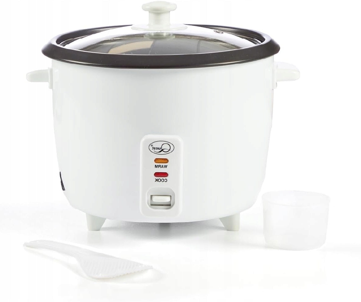 RICE COOKER 2,5 L 900 W WITH GLASS COVER 2,9 KG IDEAL FOR WHOLE PORTIONS