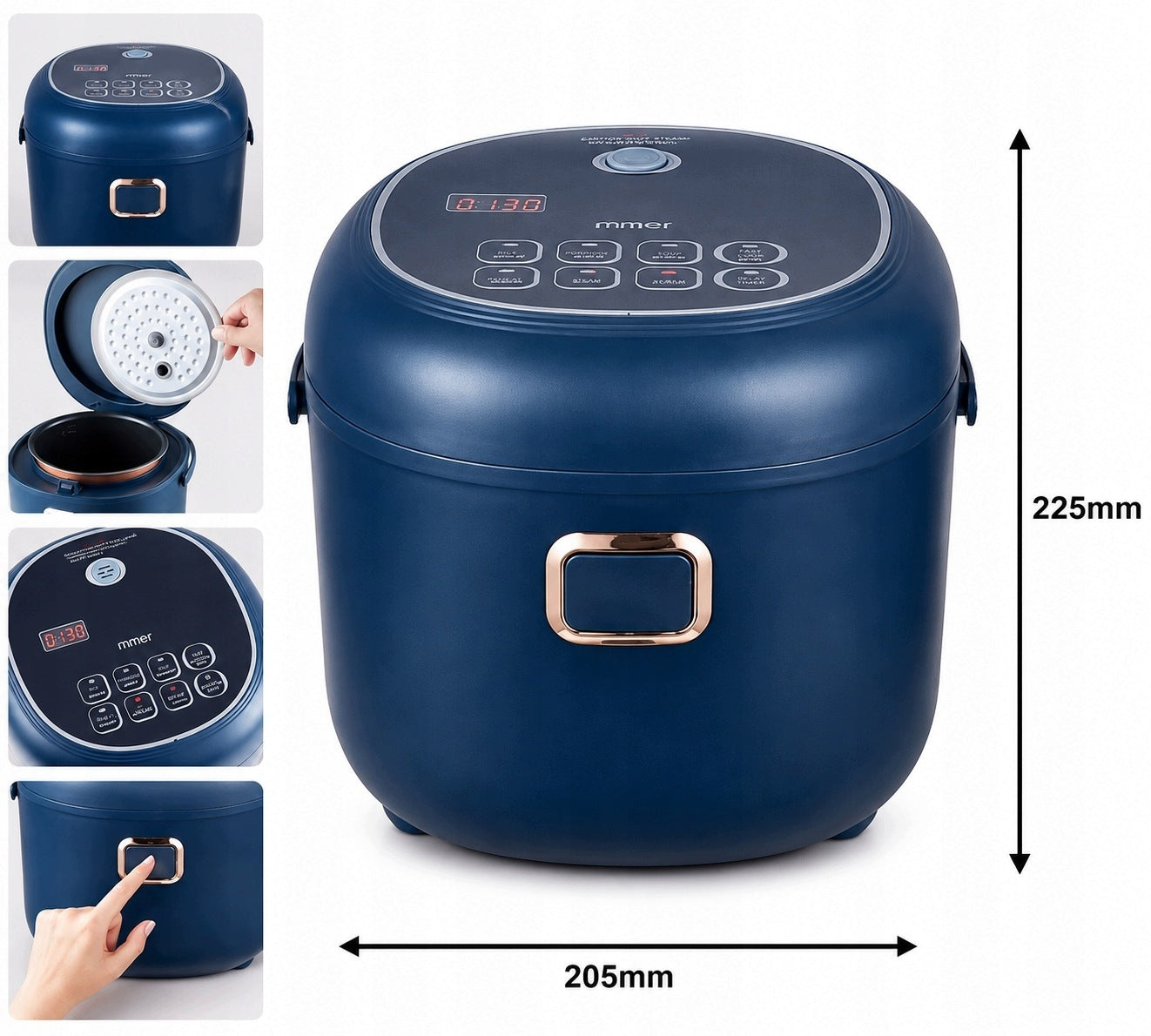 RICE MAKER MULTICOOKER car 2l 200W 12V 24V CAMPING TIR BUS Packaging status original