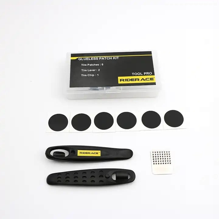 RIDERACE bicycle inner tube tire repair kit (RR7482) Manufacturer code RR7482