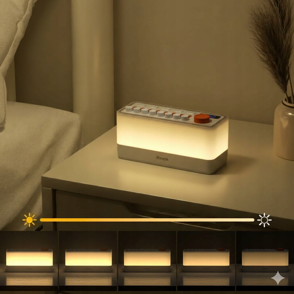 RIENOK S10 night light Bluetooth 11 colors 8 sounds timer 180 min white Manufacturer code 6972895316754