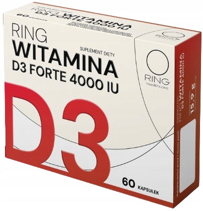 RING VITAMIN D3 FORTE 4000 IU immunity 60 capsules Medical device no