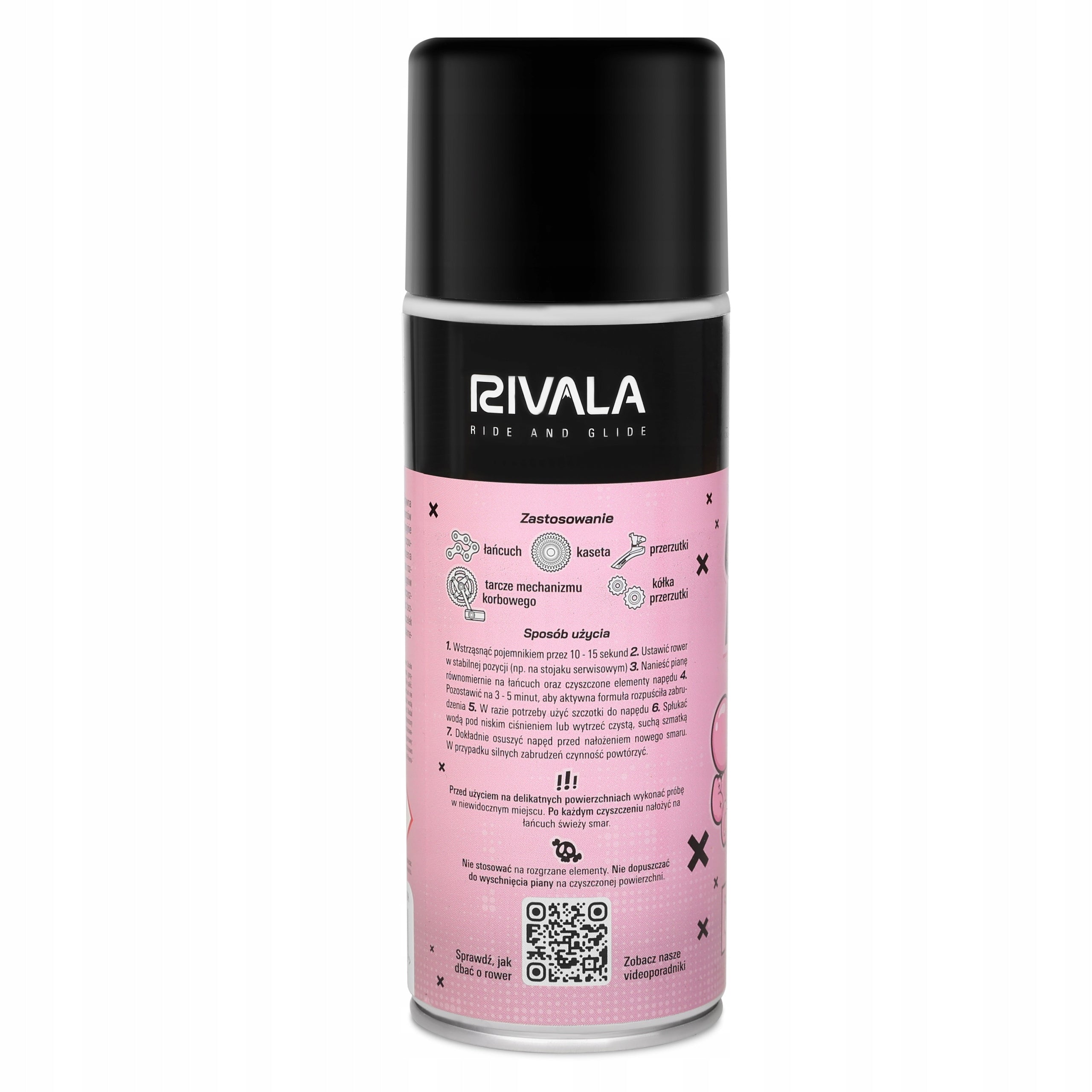 RIVALA CHAINFOAM - FOAM FOR CLEANING MTB ROAD BIKE DRIVE EBIKE Manufacturer code RIV-021