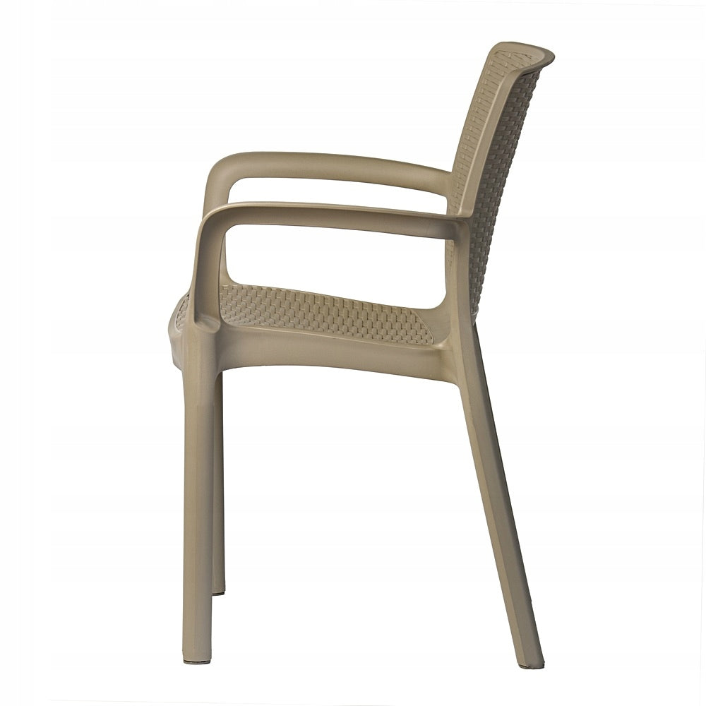 RIVIERA GARDEN FURNITURE SET - GARDEN CHAIR X4 + GARDEN TABLE 82X82 Manufacturer Bankietowo