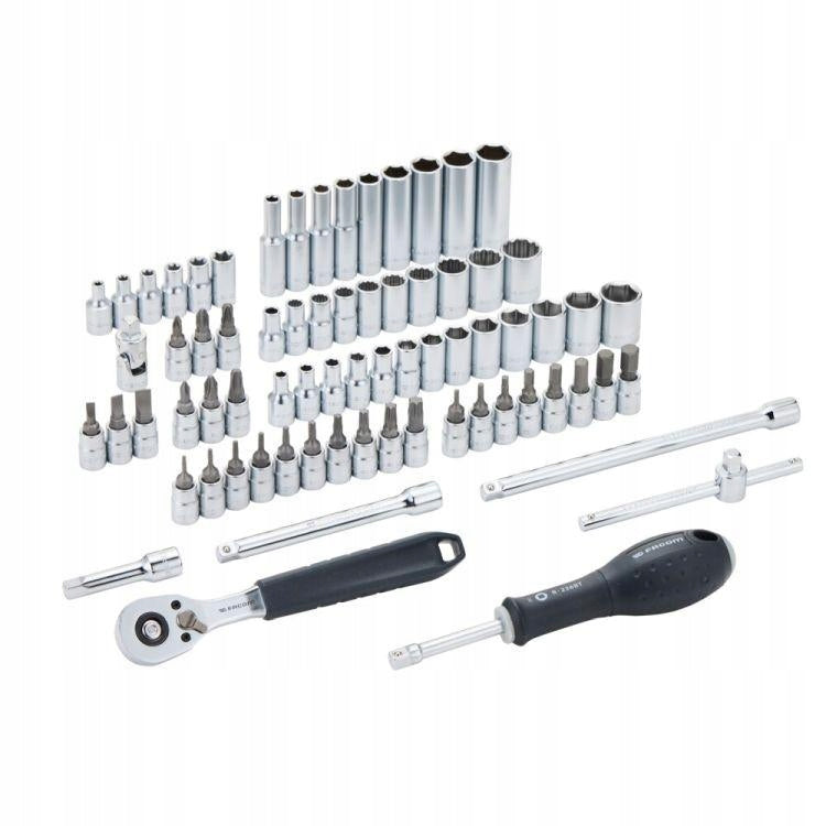 RL.151-EP72PB - RATCHET AND ACCESSORY SOCKET SET (72 PCS), FACOM Number of items in the set 72