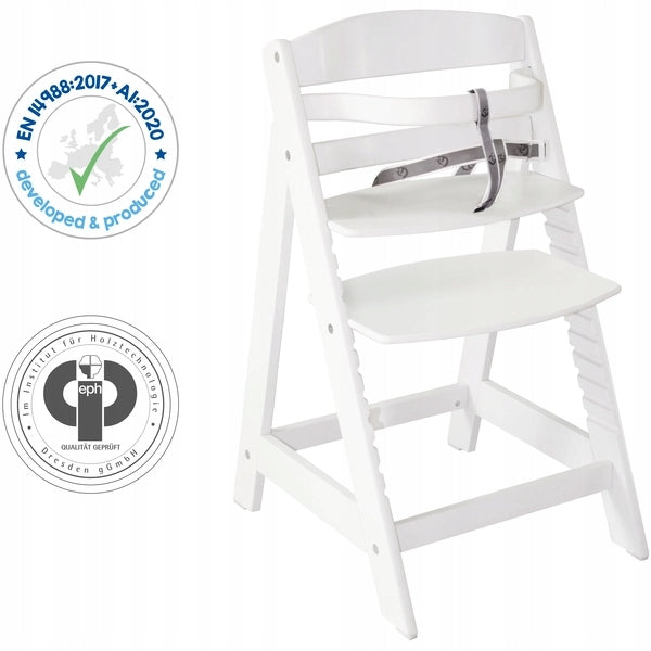 ROBA BABY HIGH CHAIR WHITE Color white