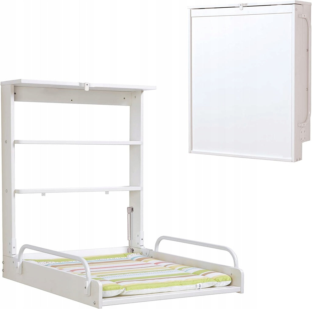 ROBA WOODEN WALL CHANGING TABLE WITH SHELVES DSCHUNGELBABY EAN (GTIN) 4005317251769