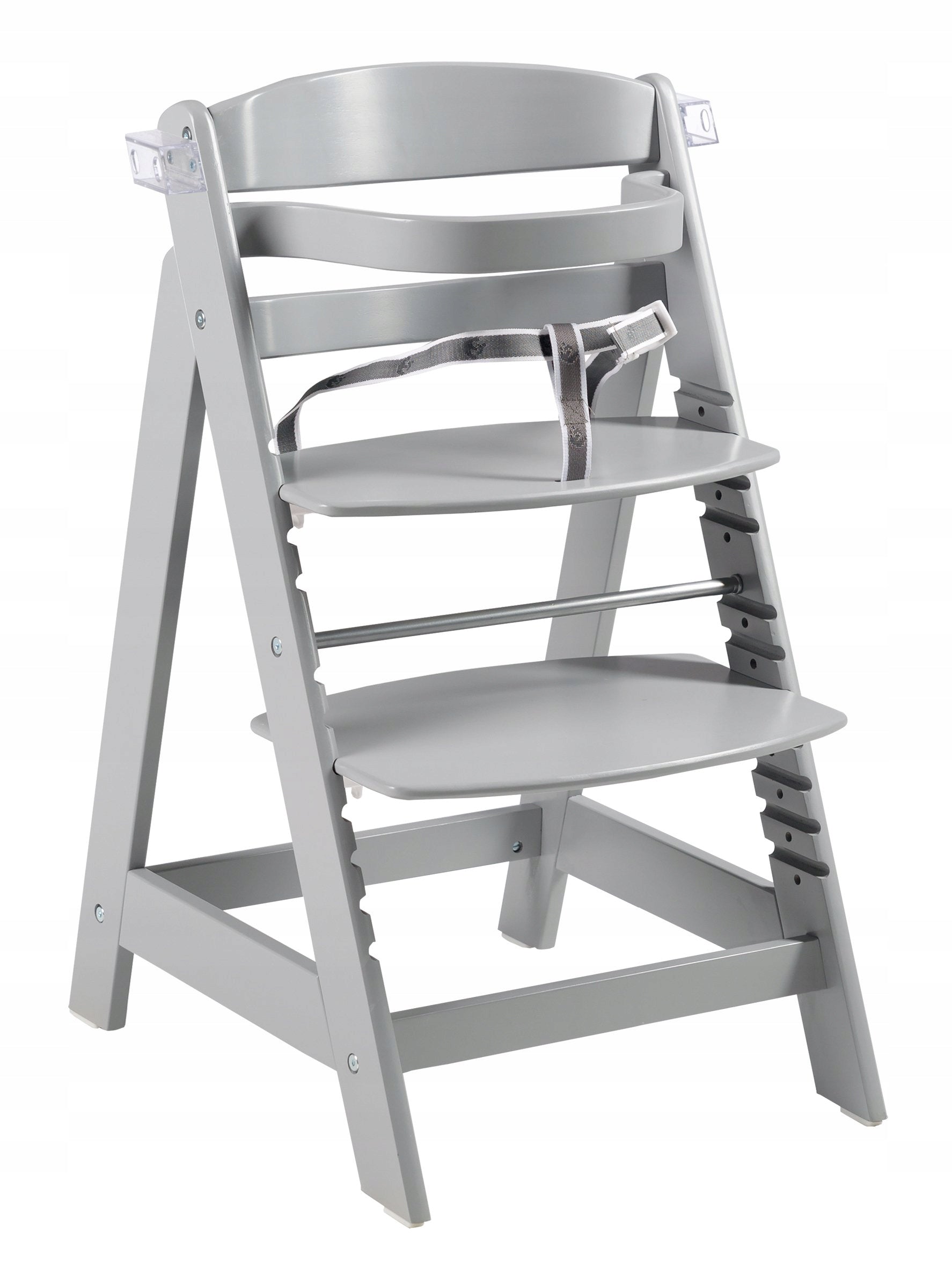 ROBA wooden seat high chair Sit Up Click& Fun GREY