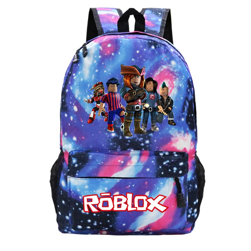 ROBLOX SCHOOL BACKPACK YOUTH SATCHEL ROOMY FOR Manufacturer code drey6tryhdfrg