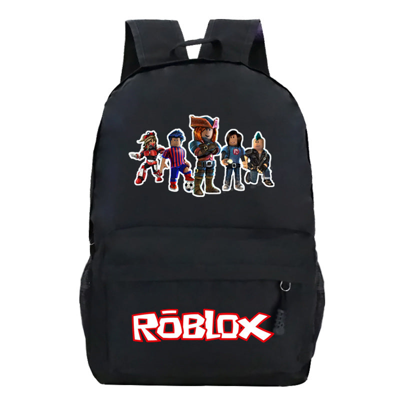 ROBLOX SCHOOL BACKPACK YOUTH SATCHEL ROOMY FOR Packaging status original