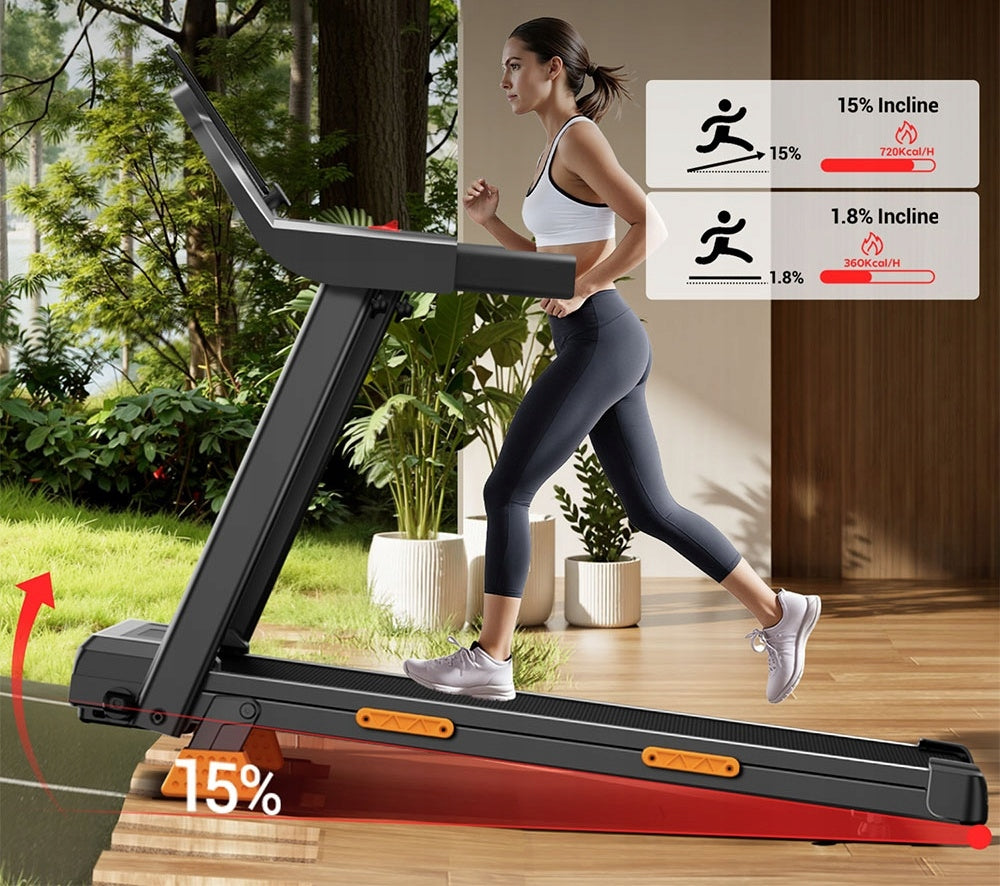 ROBORE SF20 HOME TREADMILL 15% 3.0HP 12KM/H 136KG LED FOLDING Packaging status original