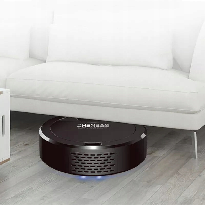 ROBOT CLEANING ROBOT VACUUM CLEANER AUTOMATIC MINI ROBOT VACUUM CLEANER FOR HOME Dominant color black