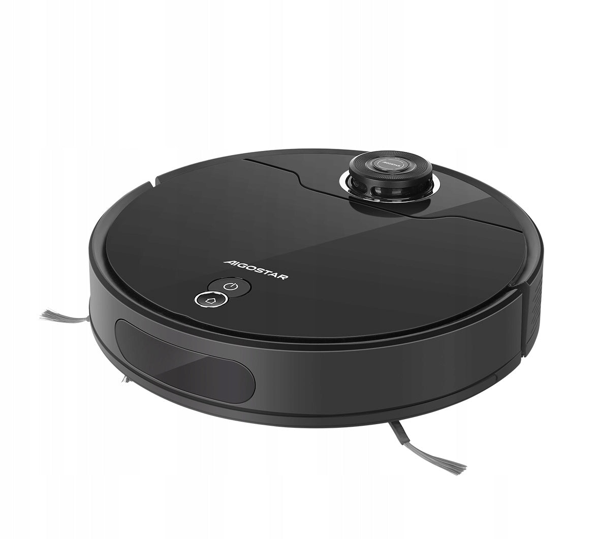 ROBOT CLEANING VACUUM CLEANER SMART WIFI MAPPING MOPPING BLACK