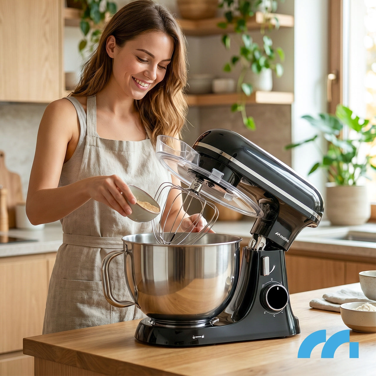 ROBOT FOOD PROCESSOR PLANETARY MIXER BOWL 7L STRONG 3 STIRRERS WHISK HOOK Packaging status original