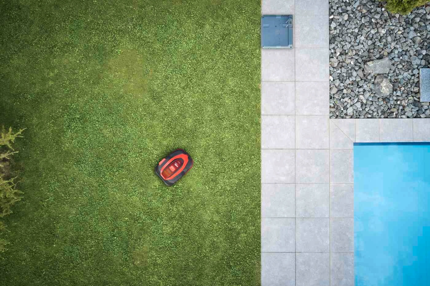 ROBOT Lawn Mower AL-KO 2300 m2 23cm Alexa WiFi INDUCTION Motor Mowing width 23 cm