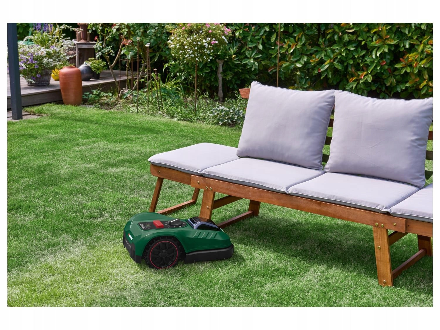 ROBOT MOWER PARKSIDE PAMR 750 A1 MOWER AUTOMATIC APPLICATION 4 AH Series X 20 V Team
