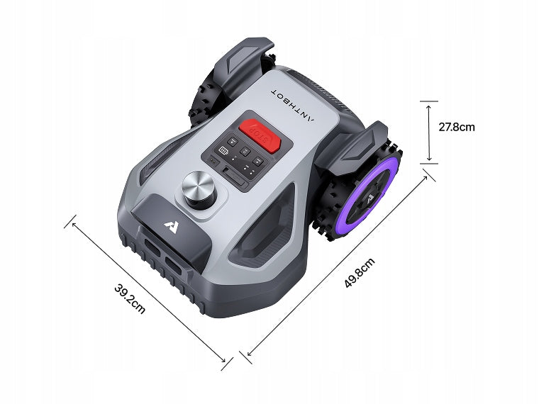 ROBOT MOWING ANTHBOT M5 LIDAR 500m2 WITHOUT CABLE WITHOUT ANTENNA AI FUNCTIONS Series M