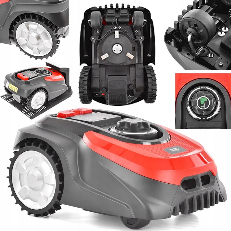 ROBOT MOWING BATTERY MOWING DEVICE HECHT 5615 APPLICATION 1500M2 EAN (GTIN) 8595614943956