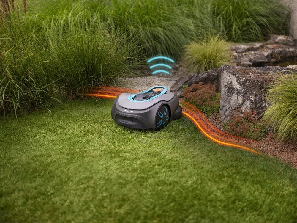ROBOT MOWING GARDENA SILENO FREE 700 SMART IPX5 700M2 + CHARGING STATION Mowing width 16 cm