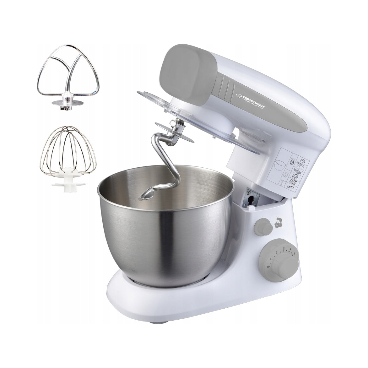 ROBOT PLANETARY KITCHEN MIXER POWERFUL 800W SOLID LARGE BOWL 3 STIRRERS Brand no brand