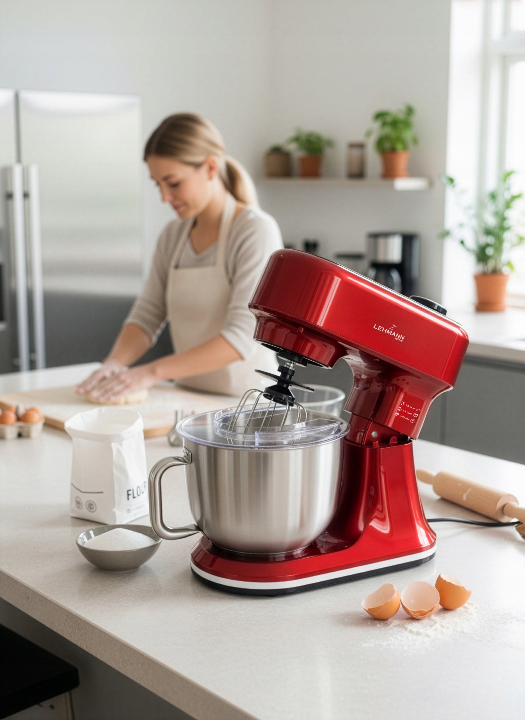 ROBOT PLANETARY KITCHEN MIXER WITH SCALE HEATED BOWL UP TO 45C LED PANEL Packaging status original