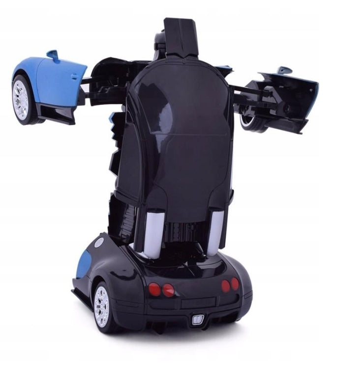 ROBOT REMOTE CONTROLLED CAR AUTO 2in1 AUTOBOT RC LIGHTS + BATTERY Manufacturer code TT663