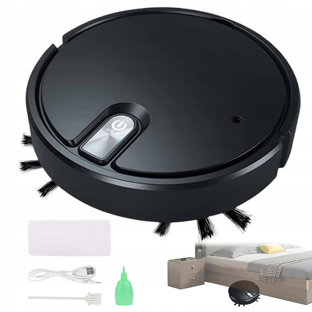 ROBOT VACUUM CLEANER 2IN1 1800PA - MOPPING - QUIET 55DB - ACCESSORY SET