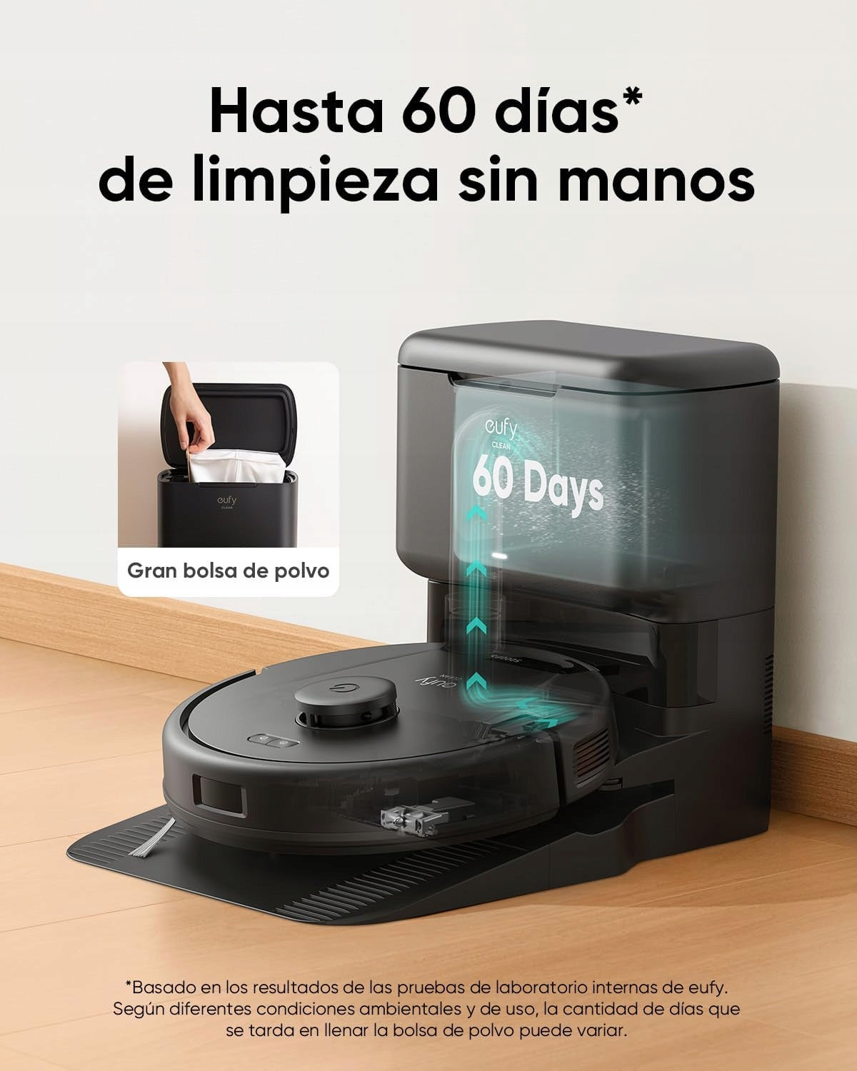 ROBOT VACUUM CLEANER 2IN1 5000PA SELF-EMPTYING Manufacturer code 5905995531261