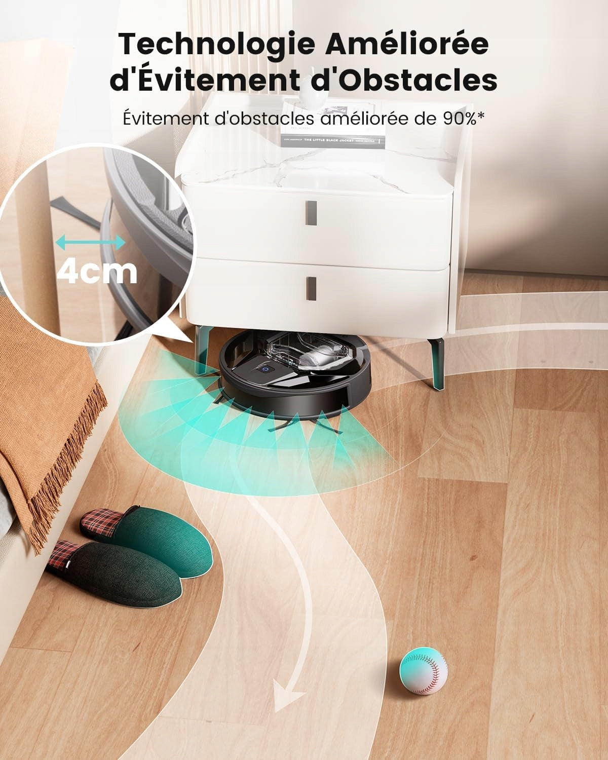 ROBOT VACUUM CLEANER 3IN1 6000PA 210MIN WI-FI WITH MOP AND NAVIGATION FOR HAIR EAN (GTIN) 5906663187995