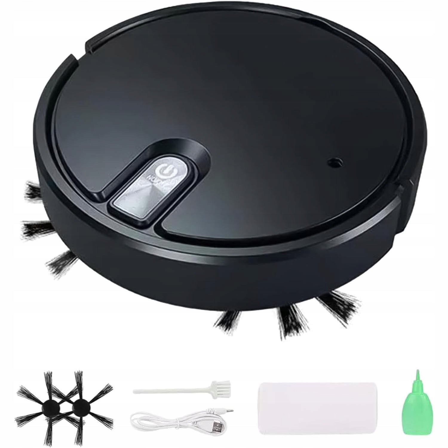 ROBOT VACUUM CLEANER, SUCTION MOTOR 1500PA, 2 SIDE BRUSHES, FOR SCRUBBING Packaging status original