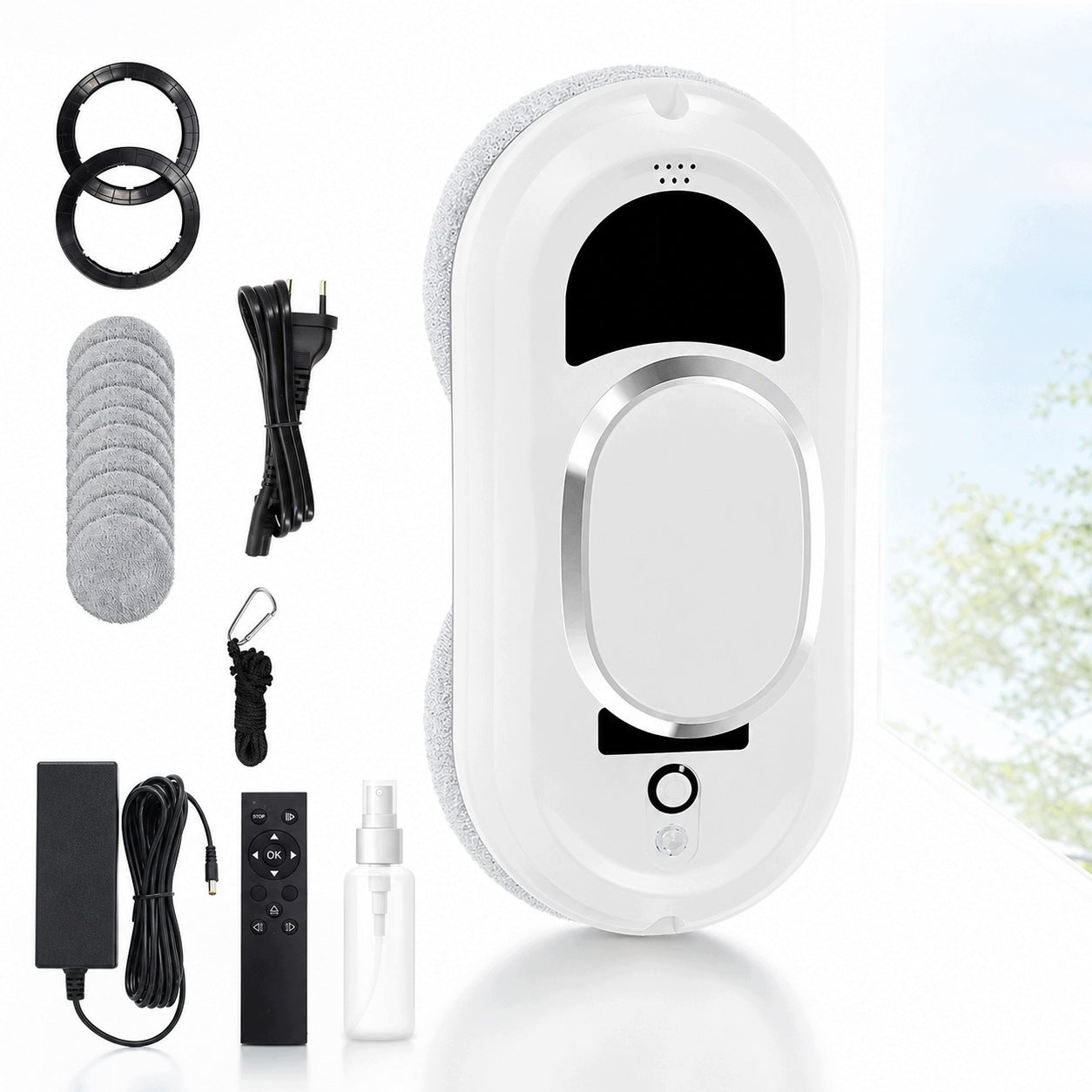 ROBOT WINDOW CLEANER MIRROR WASHER AUTOMATIC SMART KIT