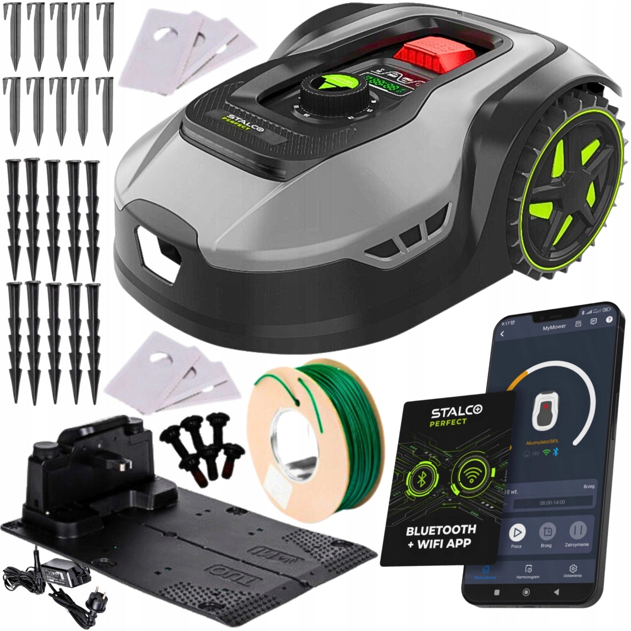ROBOTIC MOWER RMP650 STALCO PERFECT S-98700 EAN (GTIN) 5904012171114