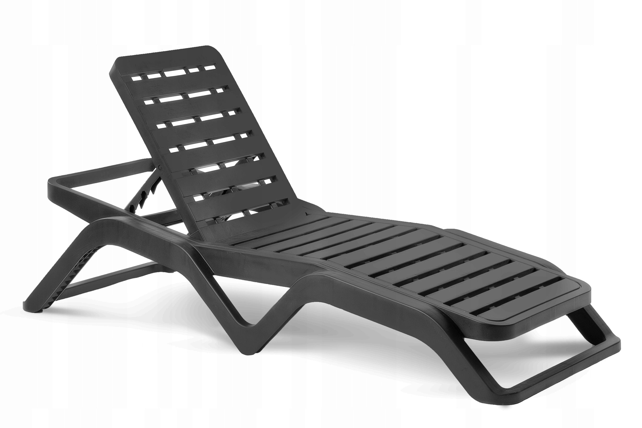 ROCCO GARDEN POOL LOUNGER ADJUSTABLE Anthracite