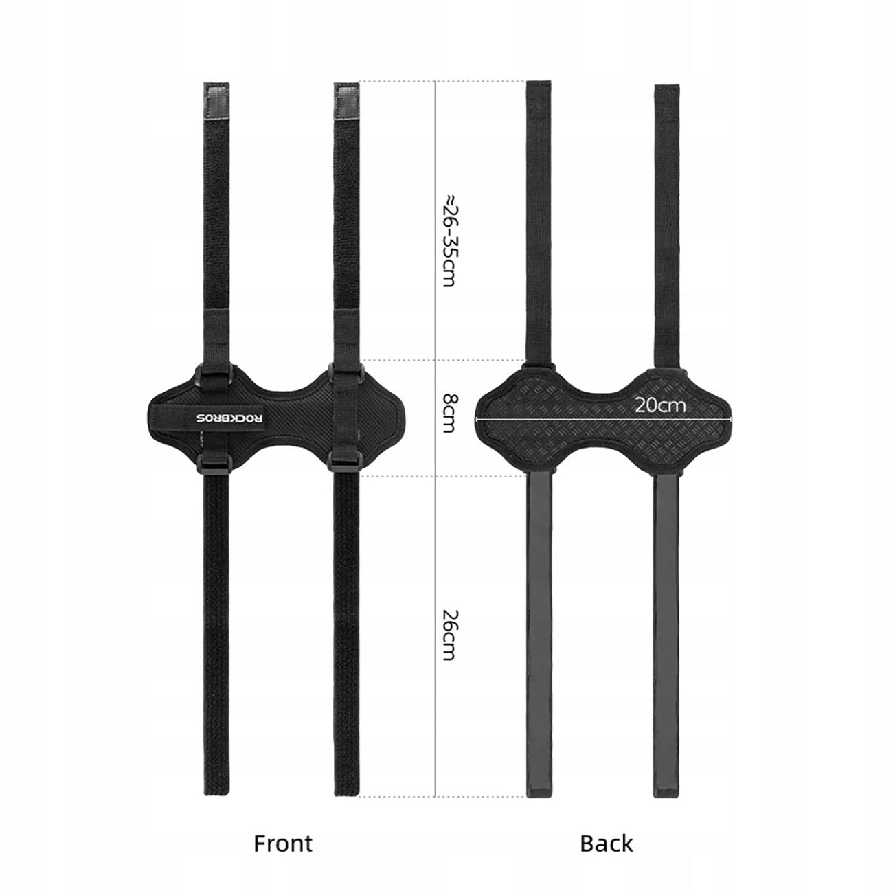 ROCKBROS BICYCLE HOLDER FRAME STRAP WITH VELCRO FOR WATER BOTTLE SPEAKER EAN (GTIN) 5907769361395