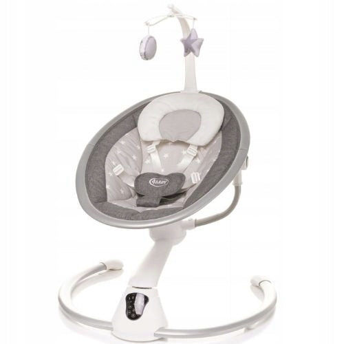 ROCKER 4BABY GRACE GREY 0-9 KG, Graphite EAN (GTIN) 5901691957367