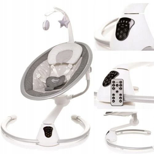 ROCKER 4BABY GRACE GREY 0-9 KG, Graphite