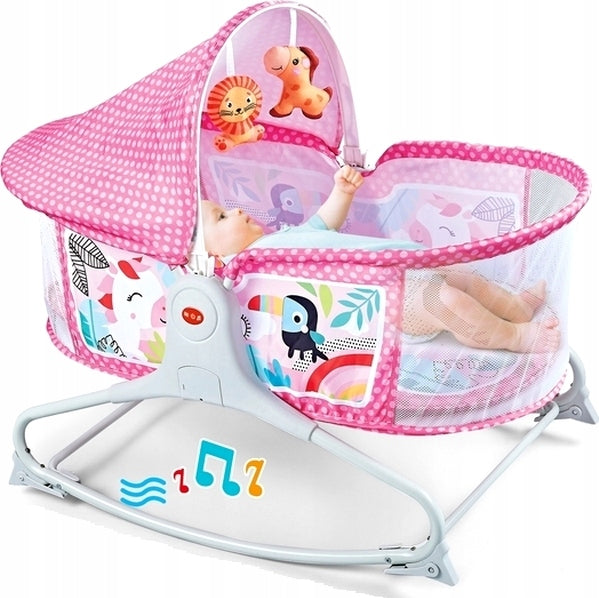 ROCKER BABY COT MAT SOUNDS VIBRATION 2in1