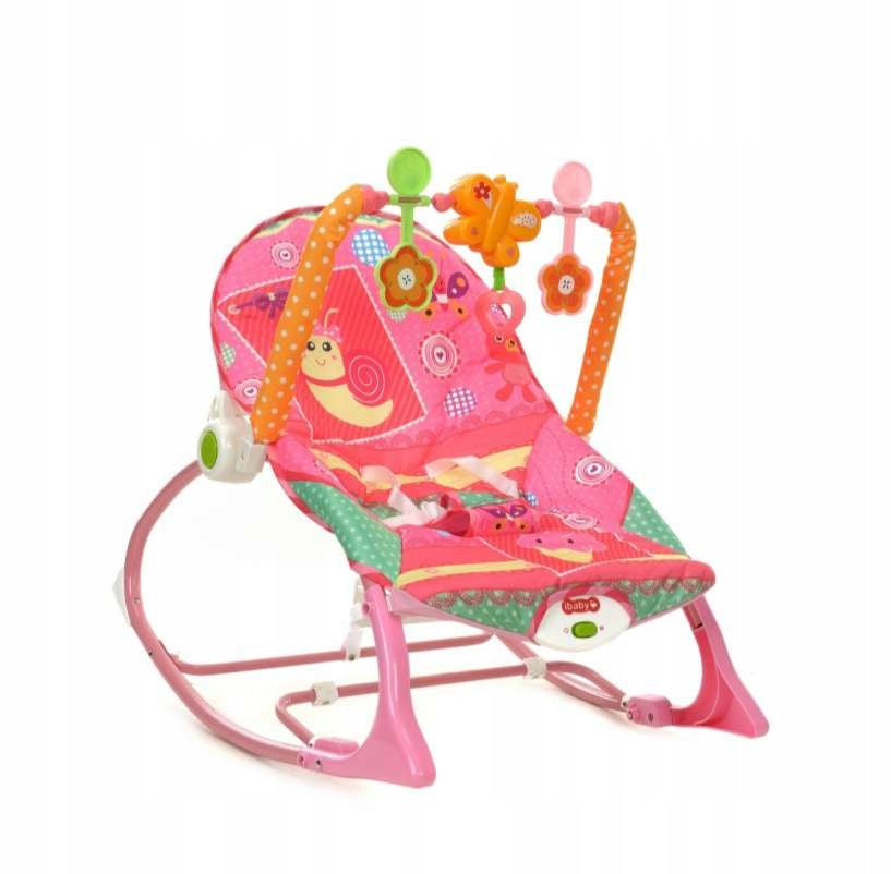 ROCKER CHAIR 0+ 3in1 to 18kg VIBRATION + TOYS Brand LEAN Toys