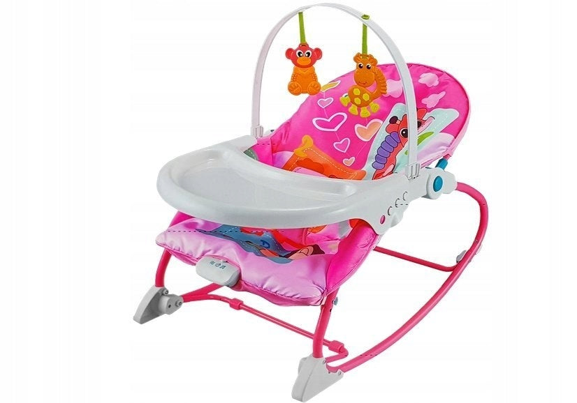 ROCKER CRADLE FEEDING SEAT 2IN1 PINK Brand no brand