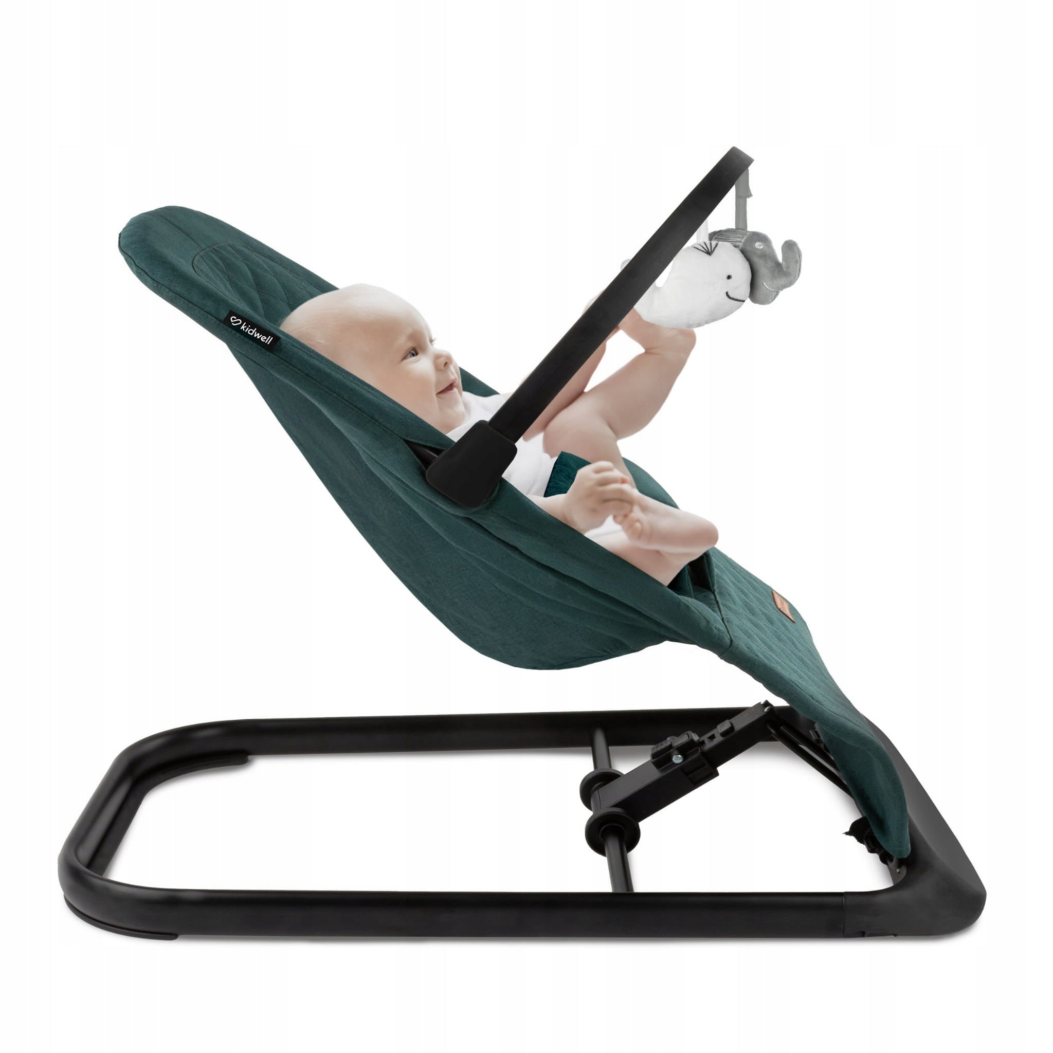 ROCKER LOUNGER KIDWELL LARO FOLDING BABIES 2 TOYS HEADBAND GREEN Brand Kidwell