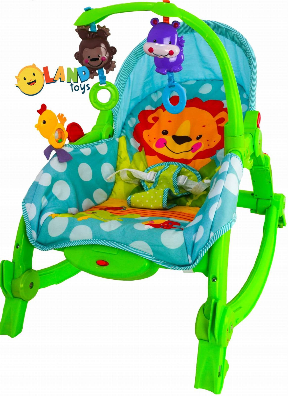 ROCKER LOUNGER SEAT 3IN1 VIBRATION FOR CHILDREN Brand LandToys